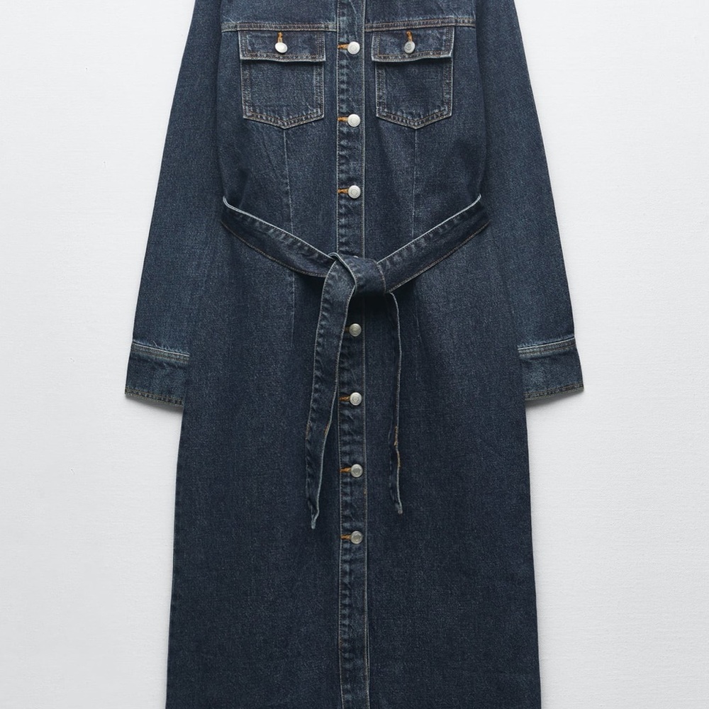 Denim dress